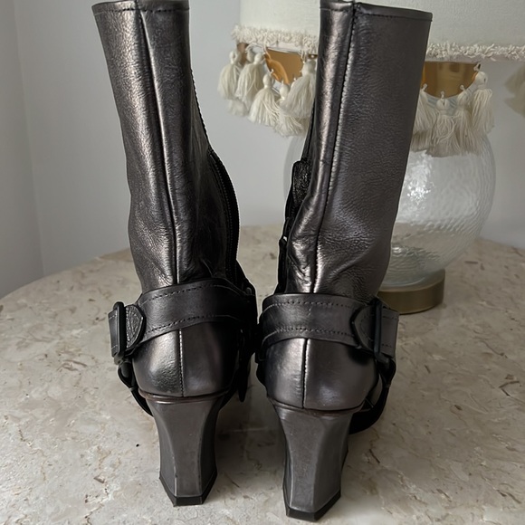 Coach bronze boots - worn once - Picture 3 of 7